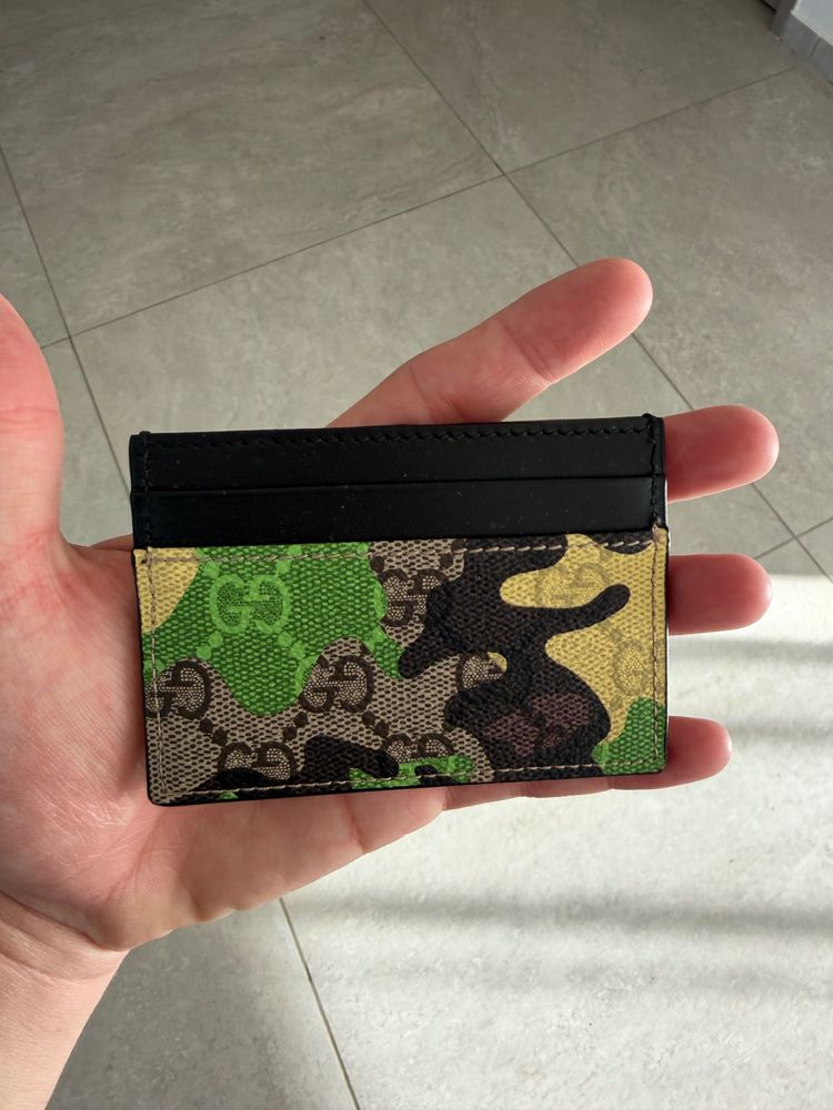 Gucci Gucci Camouflage Card Holder product image