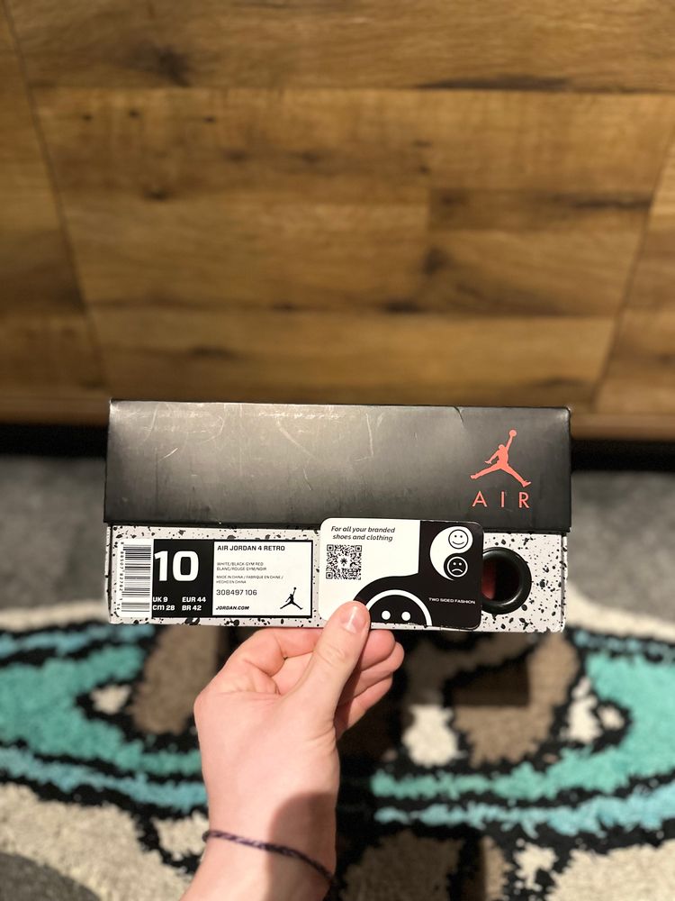 Nike Air Jordan 4 “ Alternate 89 ” U.K. 9 9