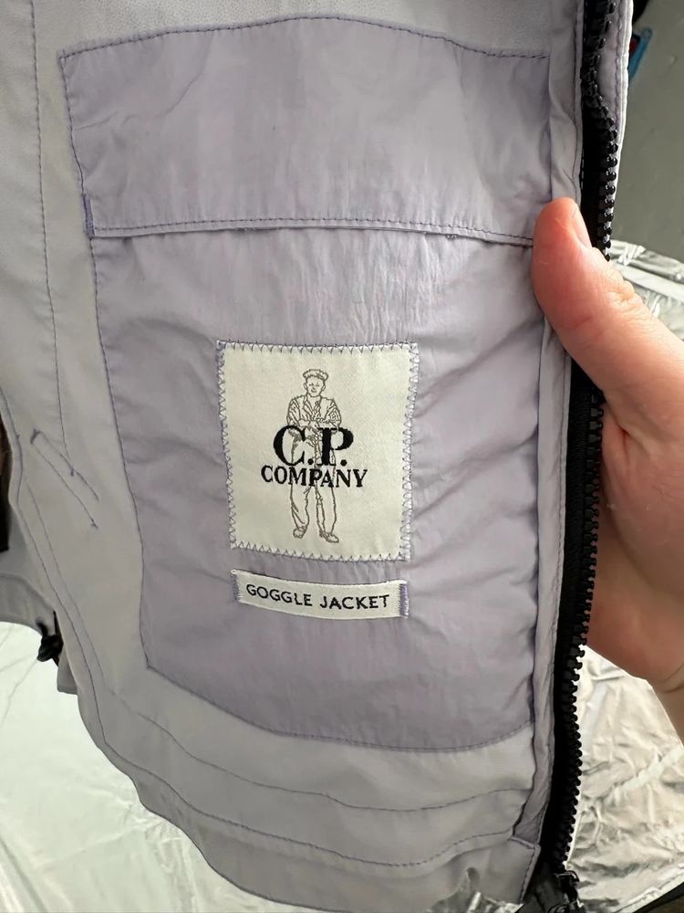 CP Company Lilac GD Shell Goggle Jacket image 6