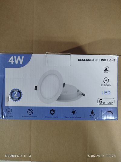 Zestaw halogenów 6 szt