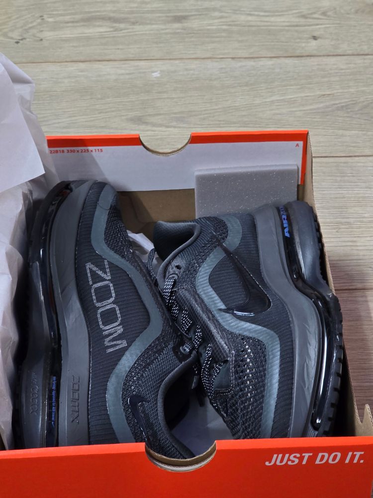 Nike Pegasus Premium Running Shoes Nike Pegasus Premium Men’s Cushioned Running Trainers Black/Grey/Blue UK 8, 7.5🔥 6