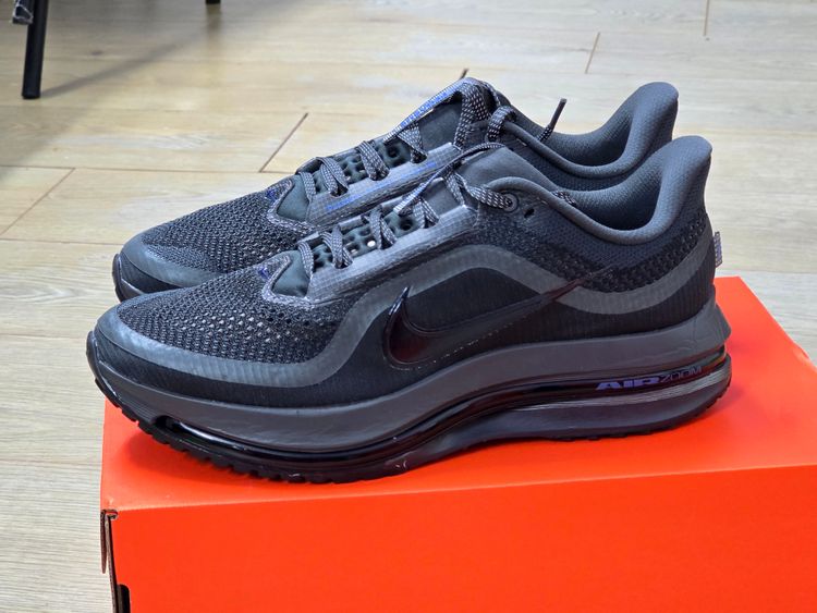 Nike Pegasus Premium Running Shoes Nike Pegasus Premium Men’s Cushioned Running Trainers Black/Grey/Blue UK 8, 7.5🔥 2