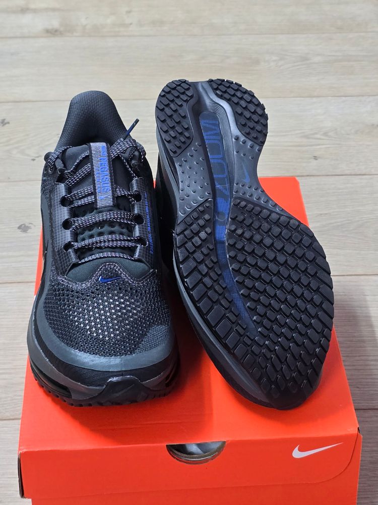 Nike Pegasus Premium Running Shoes Nike Pegasus Premium Men’s Cushioned Running Trainers Black/Grey/Blue UK 8, 7.5🔥 5