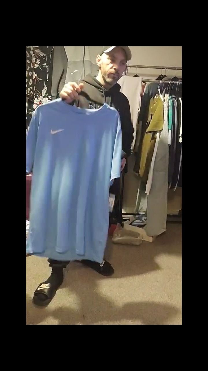 Nike blue nike dri fit mens xxl product image