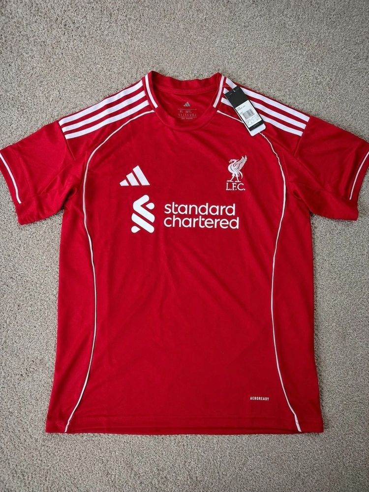 Adidas Liverpool Fc Red Football Shirt