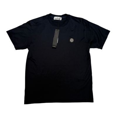 Stone Island Logo patch Black T-shirt