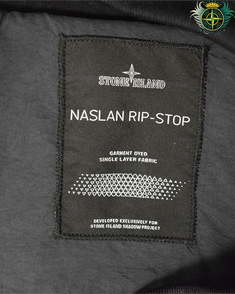 Stone Island Shadow Project Naslan Rip Stop Smok Black 3