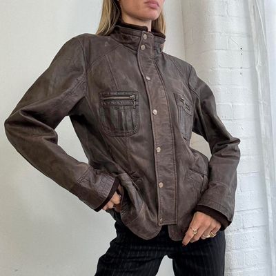 Brown Leather Jacket