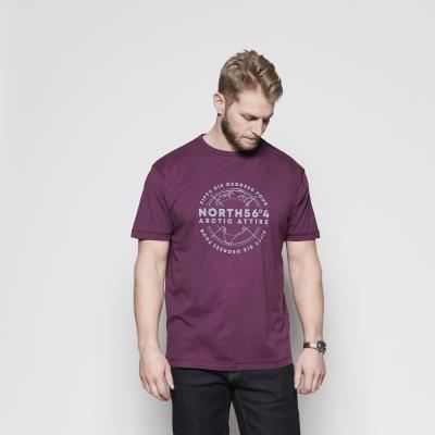 North564 Mens Big And Tall Size Printed Printed Crew Tee in EU Size 12