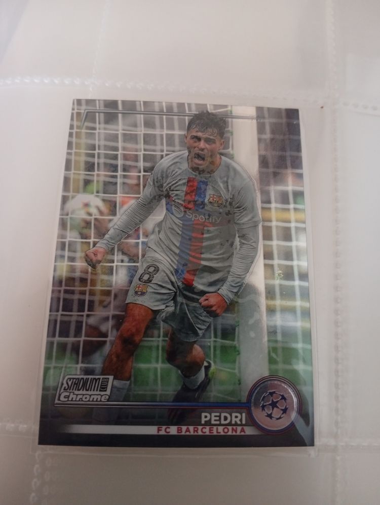 Ref A1-P23. Pedri. Barcelona. Stadium Chrome 