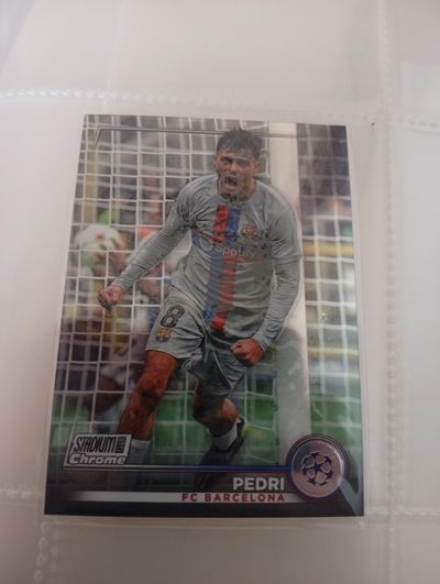 Ref A1-P23. Pedri. Barcelona. Stadium Chrome