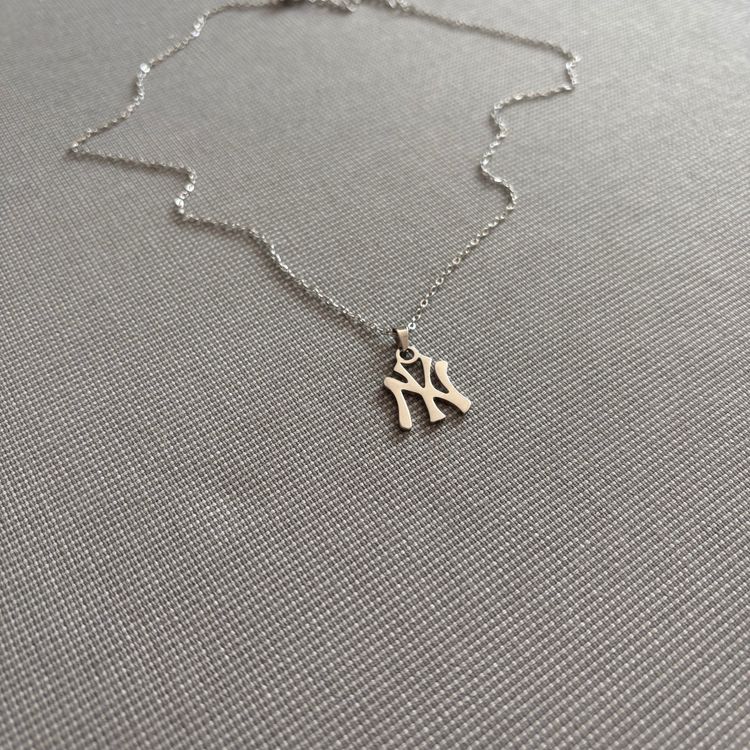 New York Yankees Stainless steel chain, Naszyjnik New York Yankees ze stali nierdzewnej  imagen 2