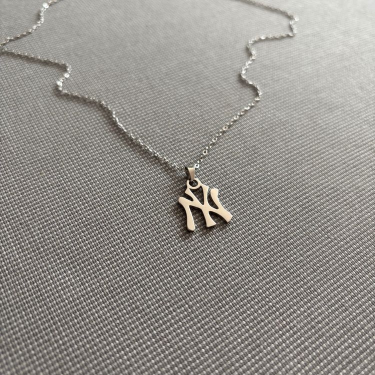 New York Yankees Stainless steel chain, Naszyjnik New York Yankees ze stali nierdzewnej 