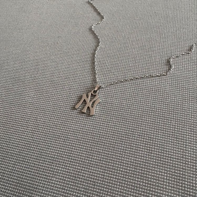 New York Yankees Stainless steel chain, Naszyjnik New York Yankees ze stali nierdzewnej  imagen 3