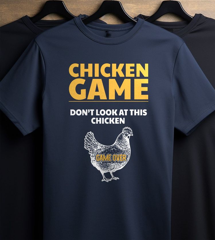 Chicken Game 3 T-Shirt image 7