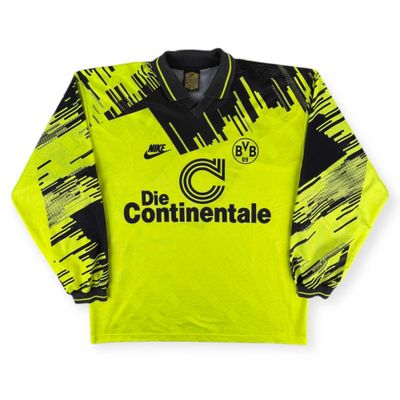 Borussia Dortmund 1993 L/S Home Shirt (L)