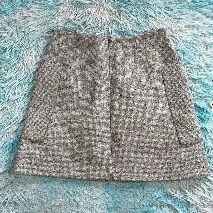 Immagine di Grey Speckled Cos Skirt - Size 10 2