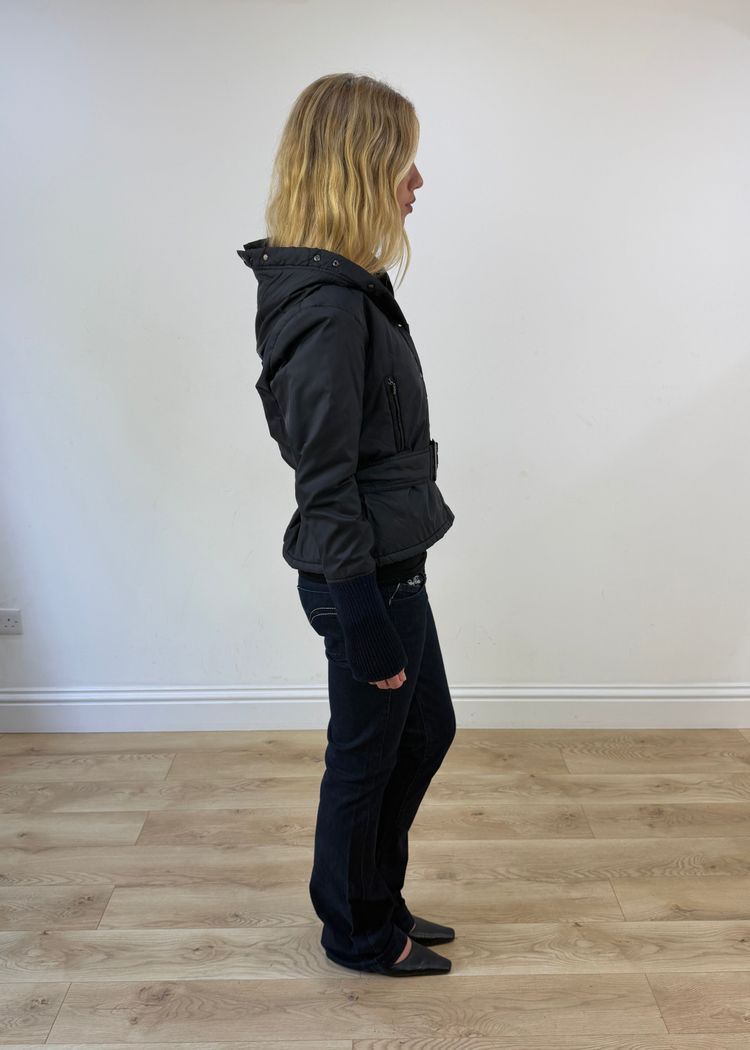 Immagine di medium black morgan de toi puffer jacket 3