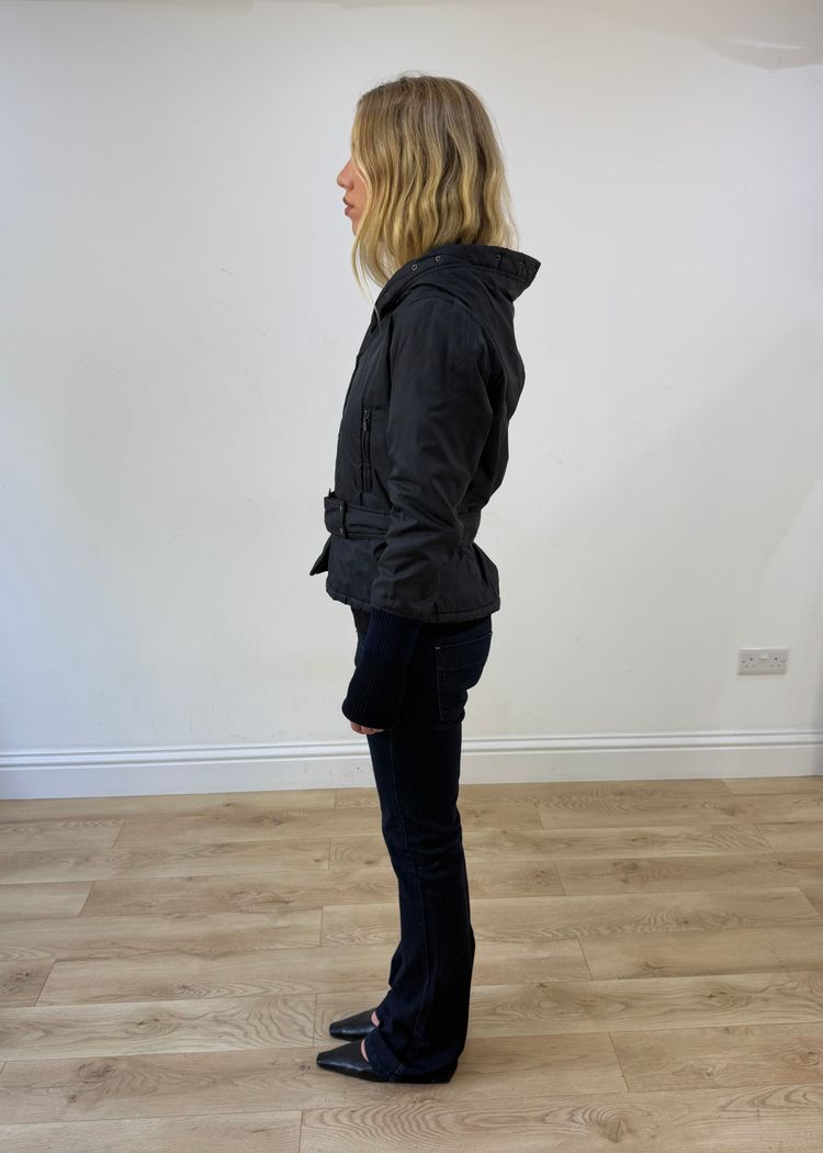 Immagine di medium black morgan de toi puffer jacket 4