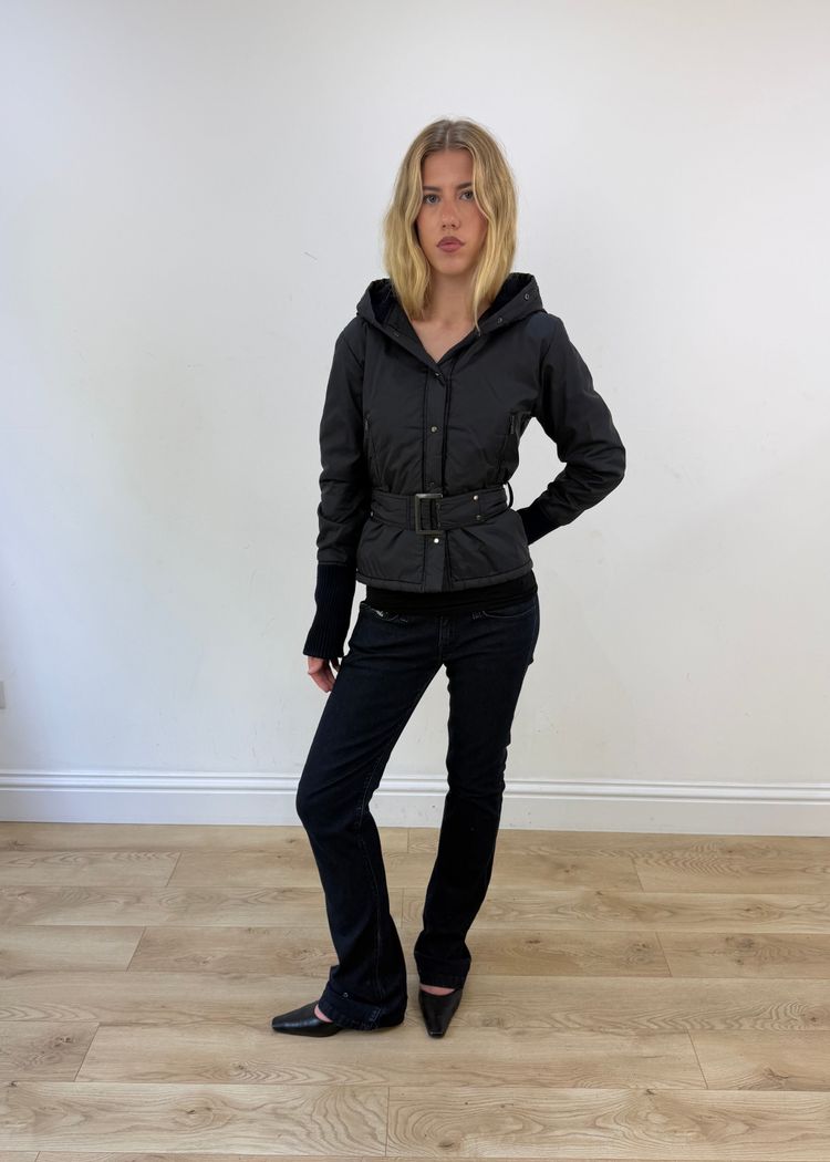 Immagine di medium black morgan de toi puffer jacket 1