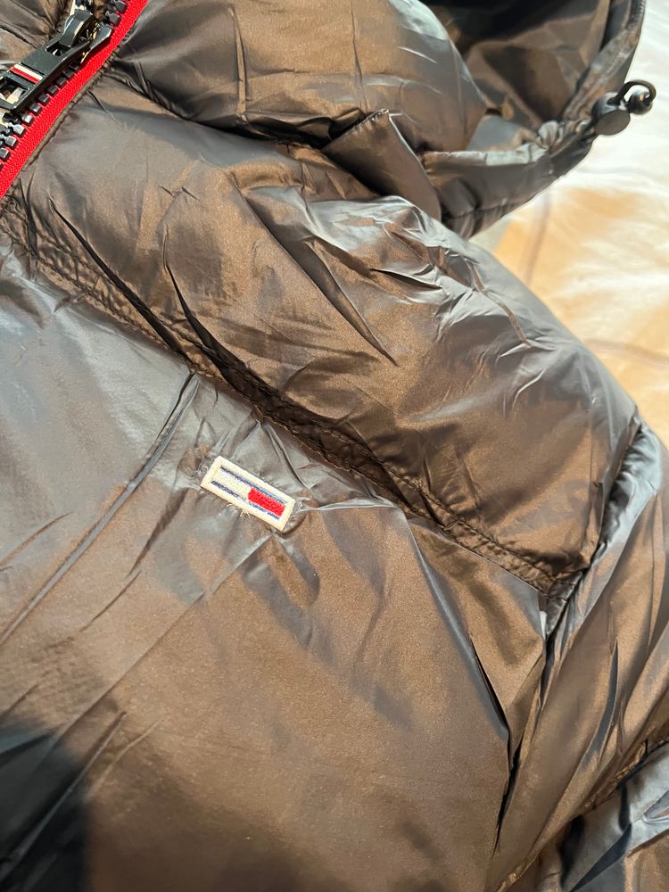 Tommy Hilfiger Black Puffer Jacket image 3