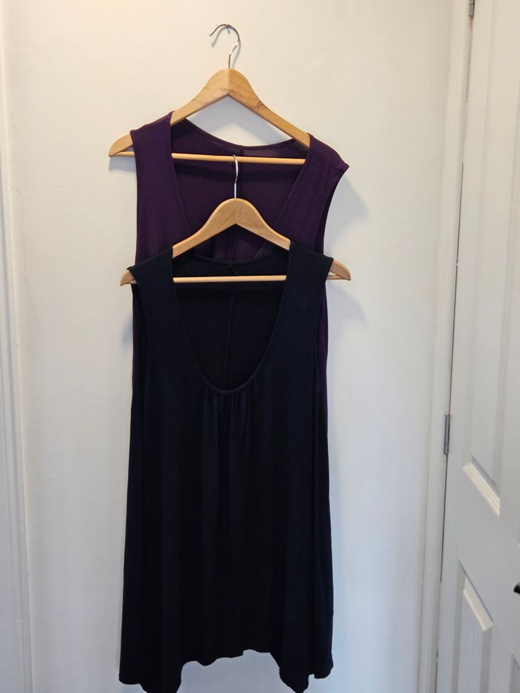 Sleeveless Loose Dresses 4