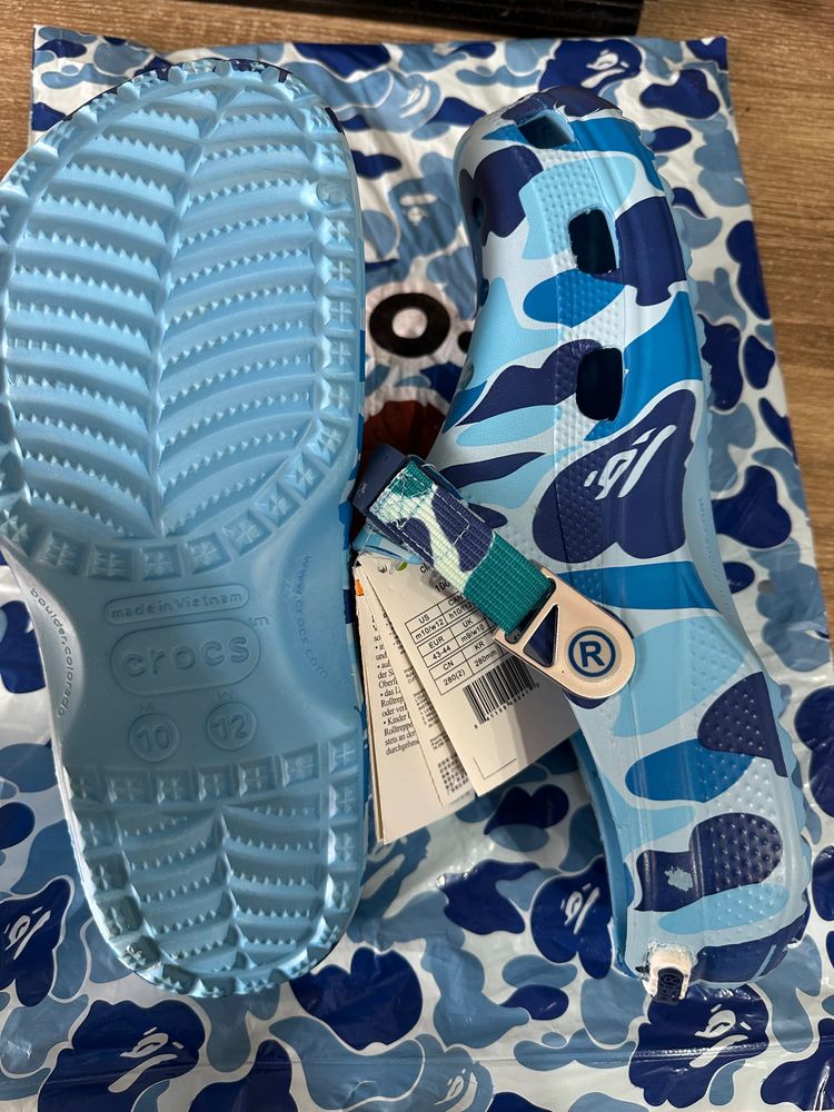 Crocs X A Bathing Ape Camo Clogs obraz 3