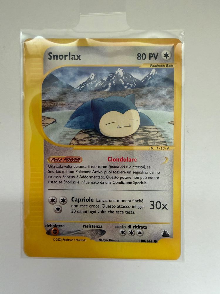 Pokémon Snorlax Pokémon Card product image