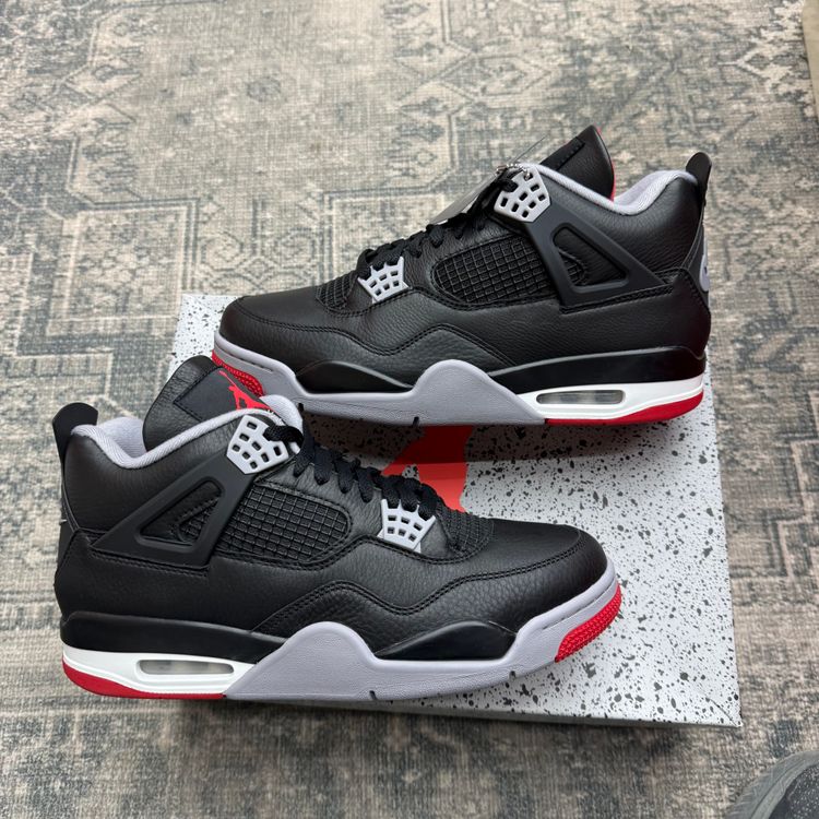 UK 9 JORDAN 4 ‘Bred Reimagined’  image 1