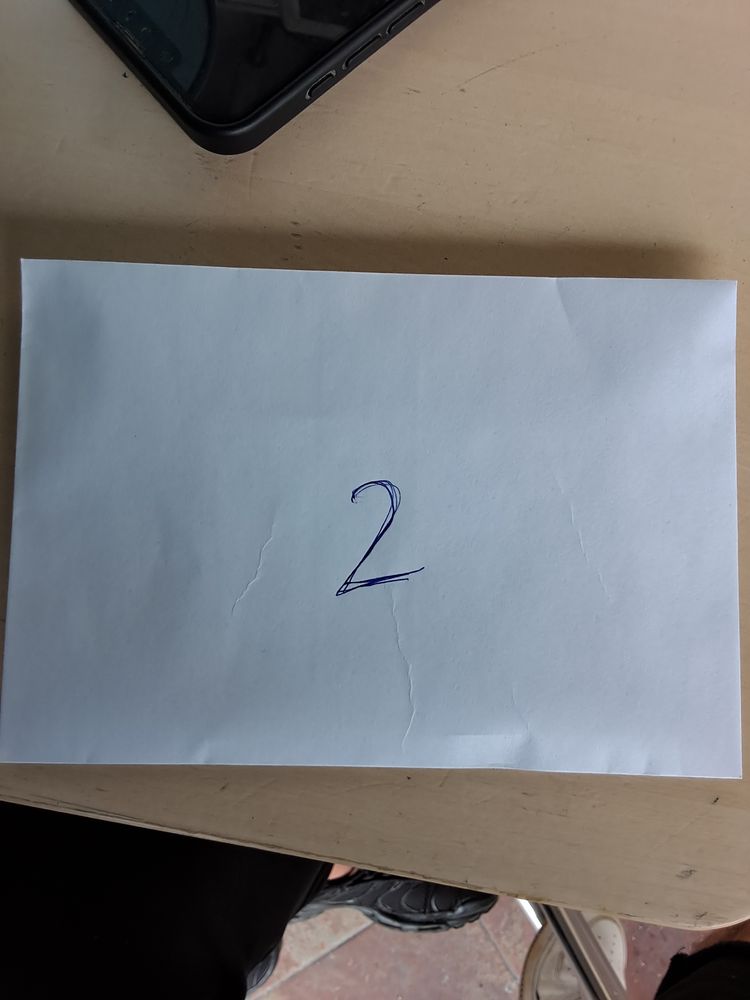 Other White Envelope With Handwritten Number 2 product image
