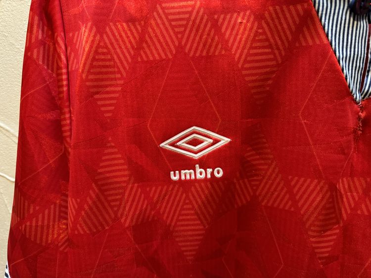 England 1990 Away Umbro Football shirt - Small 6