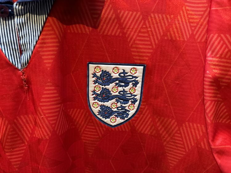 England 1990 Away Umbro Football shirt - Small 5