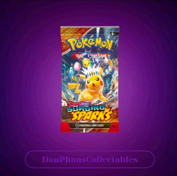 Pokémon Trading Card Game Scarlet & Violet Surge Sparks Booster Pack