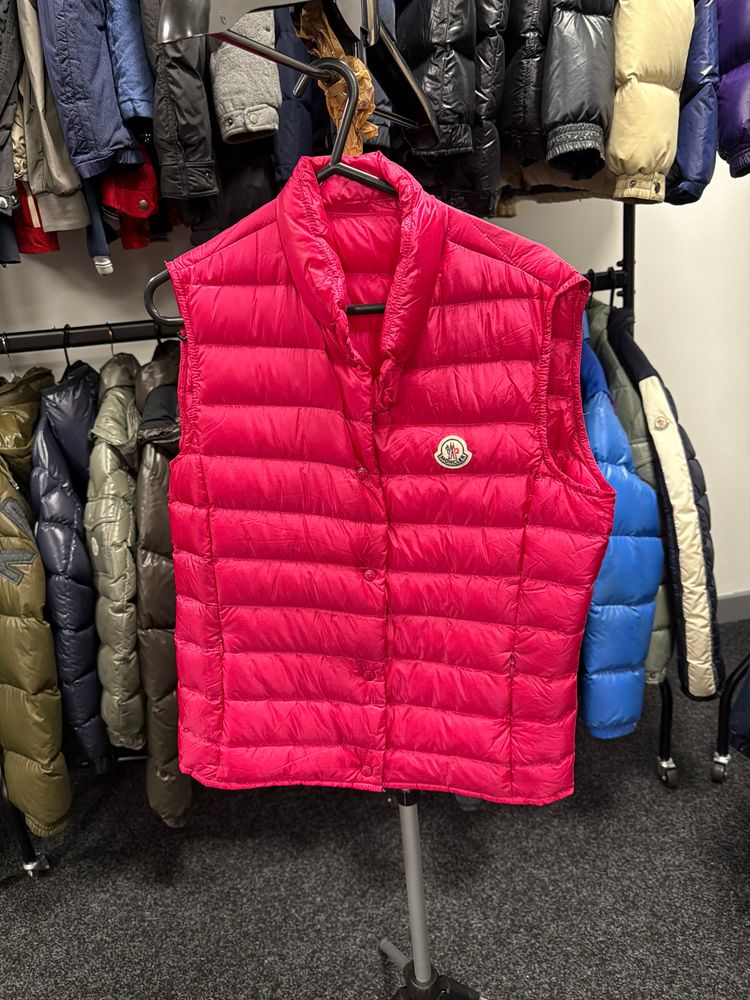 Woman’s medium - Moncler pink Puffer Vest