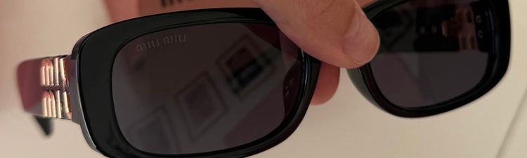 Miu Miu Black Sunglasses 5