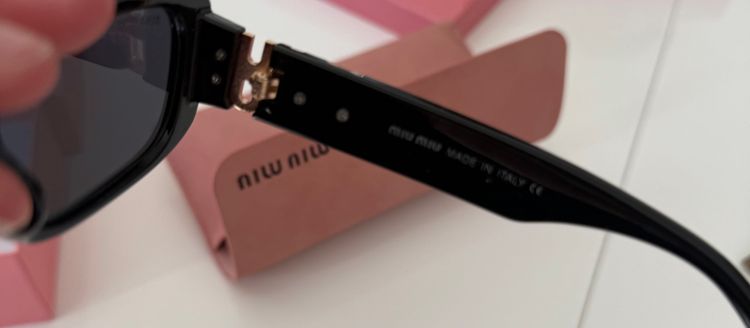 Miu Miu Black Sunglasses 4