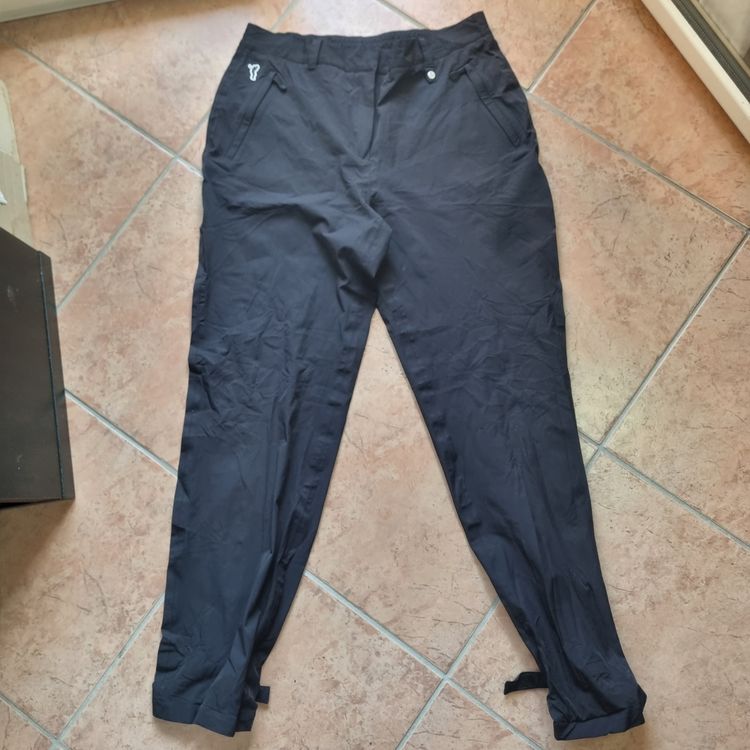 Golfino Black Sportswear Pants L