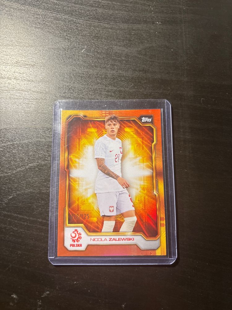 Topps Nicola Zalewski Football Trading Card