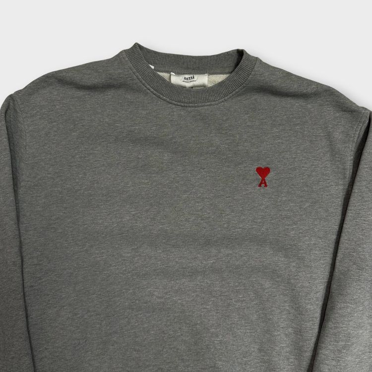 Sweat AMI Paris Gris - S image 3