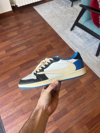 Jordan 1 Low Travi Fragment 44 Usata OG ALL