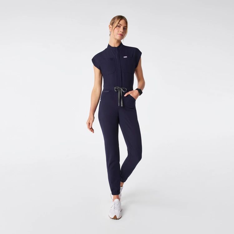 Figs Women'S Navy Jumpsuit image 1