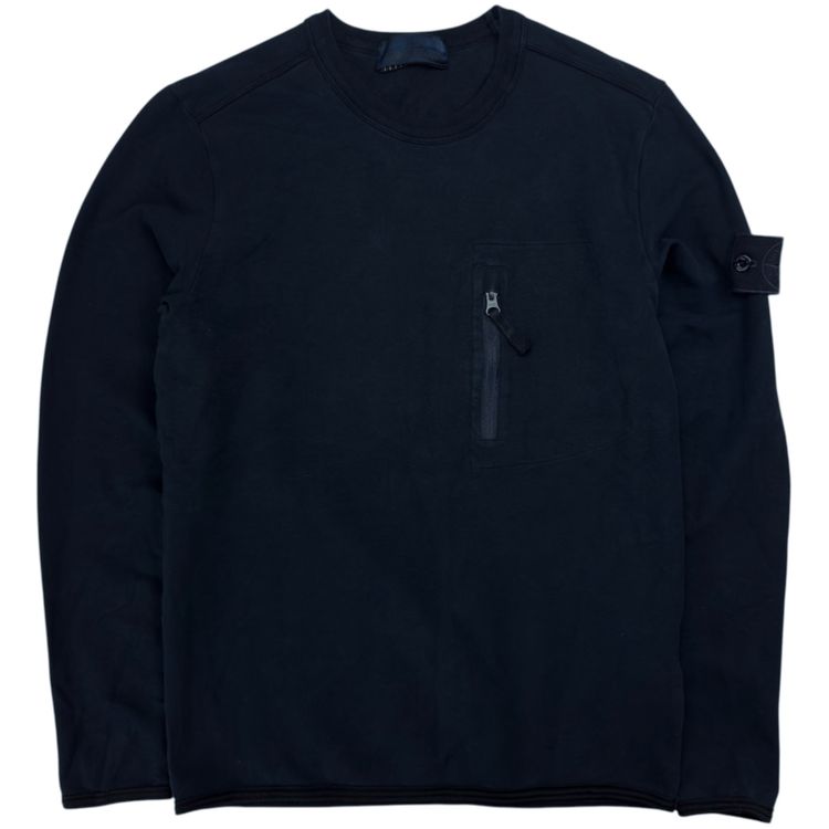 A/W 17 Stone Island Ghost Crewneck Sweater - Navy image 1