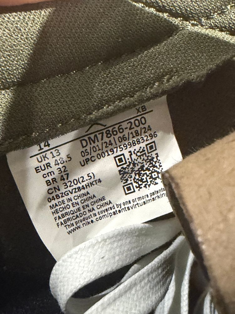 Jordan 1 Retro Low OG SP Travis Scott Medium Olive UK 13  imagen 5