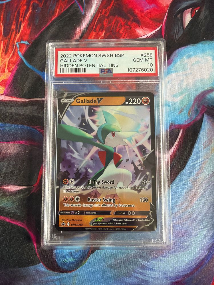 Gallade V Pokémon Trading Card