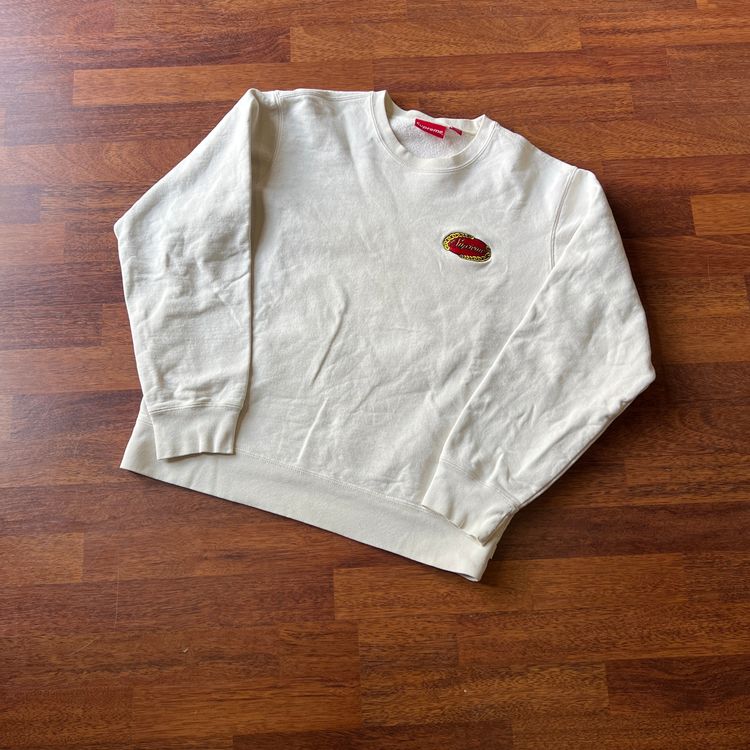 Supreme Chain Logo Crewneck Natural Taglia M (Usata)