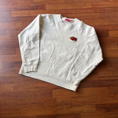 Supreme Chain Logo Crewneck Natural Taglia M (Usata)