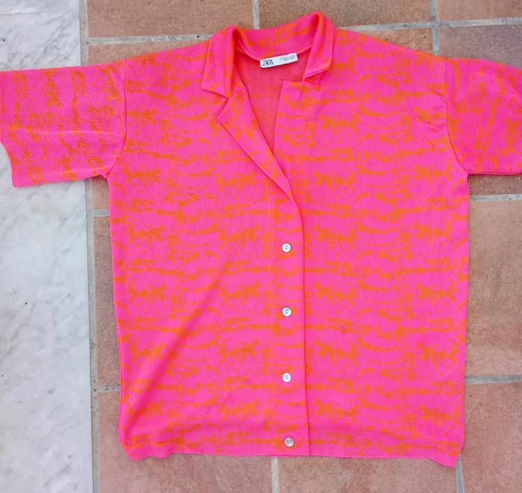 Zara Women'S Button-Up Shirt image 2