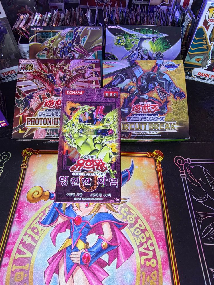 10 x Korean Flaming Eternity Booster Packs