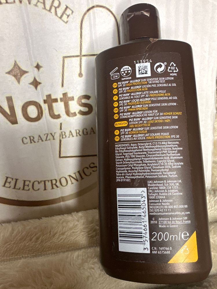 Piz Buin Allergy Sun Sensitive Skin Lotion Spf 30 2