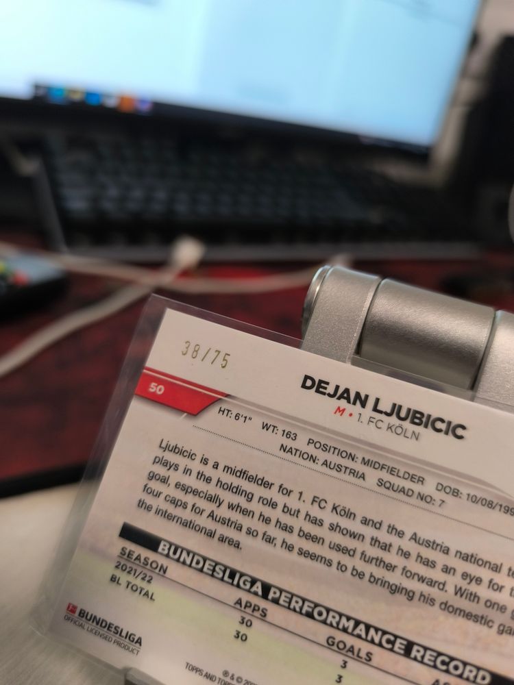 Other Dejan Ljubicic Football Trading Card product image